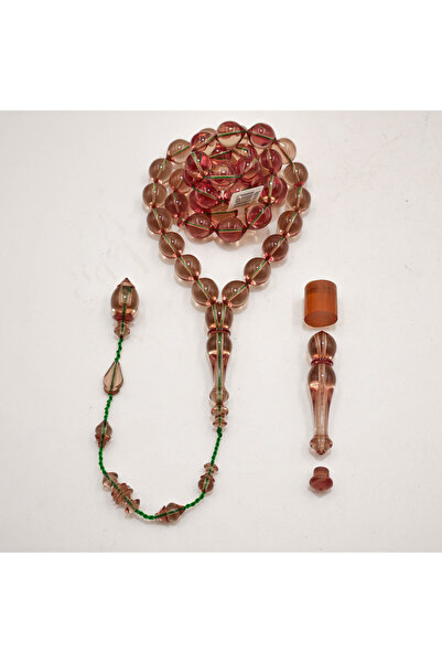 Generic Super Saffron Rosary 45 Beads 50g 11-14mm Prayer Beads