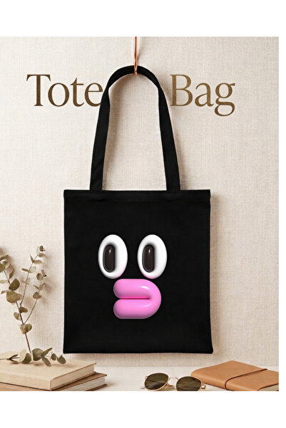 Boom town Cloth Bag Black