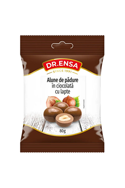 ENCIGER Alune de pădure în ciocolată cu lapte 80g Dr. Ensa