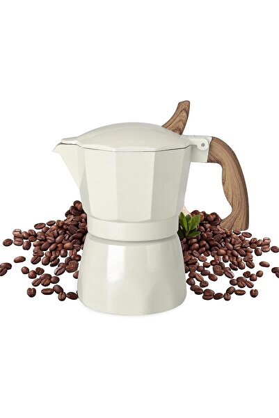 Yelajoy 6-Cup Aluminum Stovetop Espresso Maker, 300ml Coffee Percolator for H...