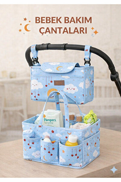 MorPort Premium Bebek Arabası Organizer Çanta I Bebek Bakım Çantası