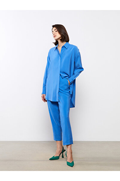 LC Waikiki Pantaloni simpli de damă cu croială morcov