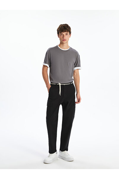 LC Waikiki Pantaloni bărbătești din twill, croială standard