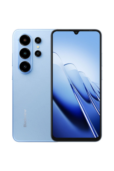 Blackview Telefon mobil WAVE 10, Dual SIM, 6.88 inch, 128GB, 8GB RAM, 4G, Alb...