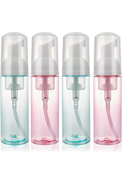 Yelajoy عبوات رغوة للسفر (4 قطع)، موزعات صابون قابلة لإعادة التعبئة سعة 2 أون...