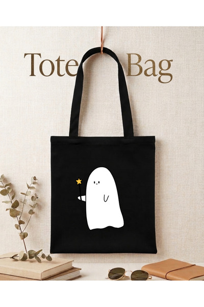 Boom town Cloth Bag Black