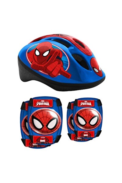 SPIDERMAN Bicycle protection set, Spiderman, Plastic, Multicolor
