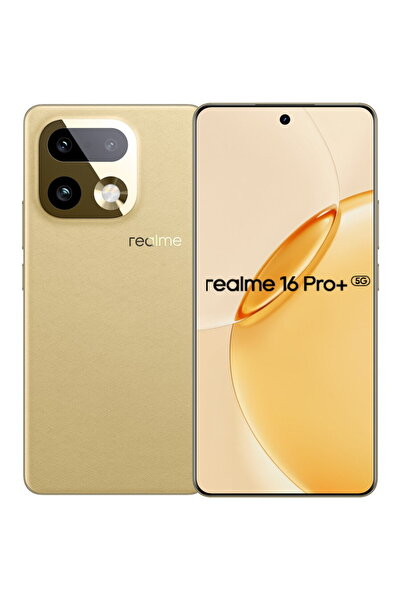 realme Telefon mobil 16 Pro+, 6.8 inch, 512GB, 12GB RAM, Dual SIM, 5G, Auriu