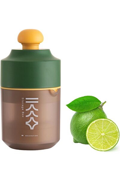 Yelajoy عصارة يدوية محمولة مع كوب قياس، عصارة حمضيات يدوية للّيمون