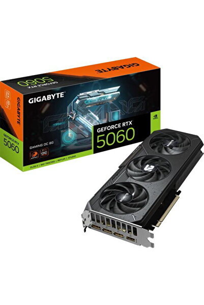 Gigabyte Placă video GeForce RTX 5060 GAMING OC 8GB 128-Bit GDDR7 DLSS 4.0