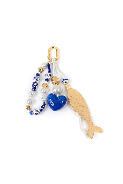 Twist BALIK FİGÜRLÜ KARMA BONCUKLU ANAHTARLIK