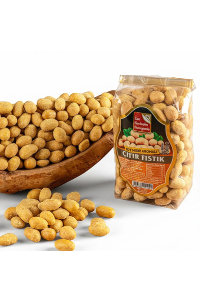 Can Kardeşler Kuruyemiş Süt Mısır Aromalı Çıtır Fıstık | Cips Tadında 250 g