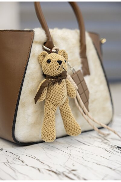 WITH-W Αξεσουάρ με αρκουδάκι, σοκολάτα και κορδόνι, διακοσμητικό, διακοσμητικ...