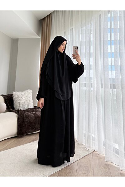 güliz hijab Gölgeli sifon sufle takım