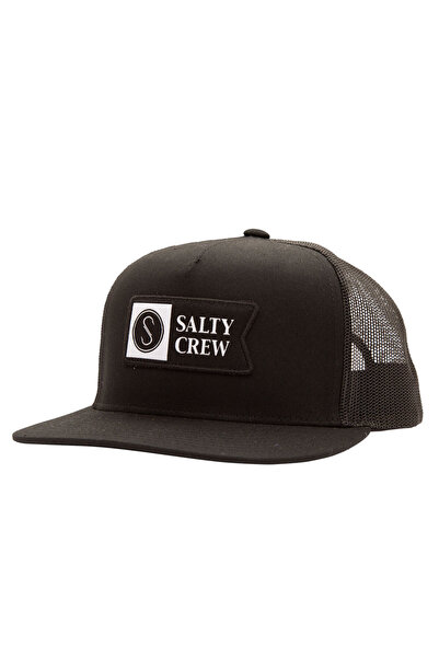 Salty Crew ΑΛΦΑ ΤΑΥΥΛΟΥΜΕΝΟ ΚΑΠΕΛΟ ΤΡΑΚΕΡ ΜΑΥΡΟ