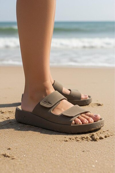 Ceyo Women's Genuine Leather Suede Slippers Orthopedic Comfortable Double Vel...