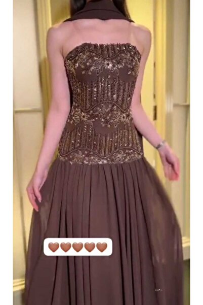 Linda Fashion Queen Linda's evening dress