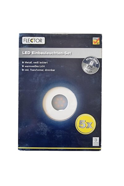 Flector Set of 5 LED Spotlights,