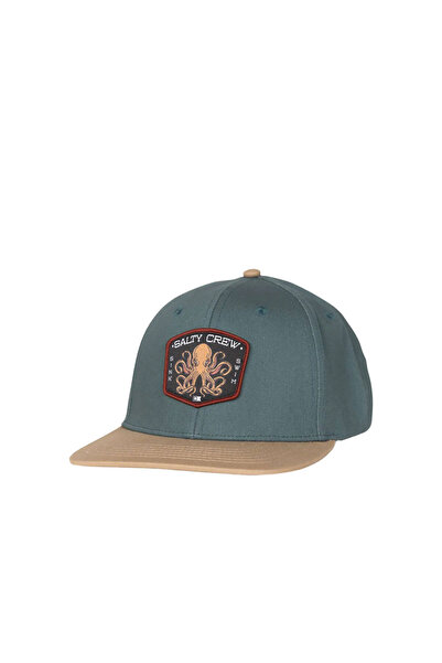 Salty Crew ΤΑΚΟ ΚΛΑΜΠ ΑΓΟΡΙΣΤΙΚΟ ΚΑΠΕΛΟ SNAPBACK ΥΔΡΟΓΡΑΦΟΜΕΝΟ/ΧΑΚΙ