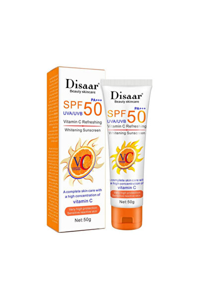 Disaar Sunscreen Cream (SPF 50) with Vitamin C - 50g