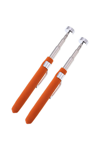 Lawazim أداة التقاط مغناطيسية من قطعتين - 66 سم - رأس مغناطيسي قابل للتمديد م...