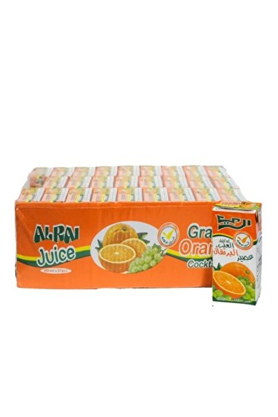 Al Raied Al Rai Grape and Orange Cocktail Juice - 24 Packs x 125ml
