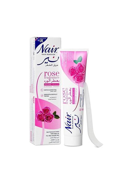 Nair Pink Hair Removal Cream with Rose Scent 110g