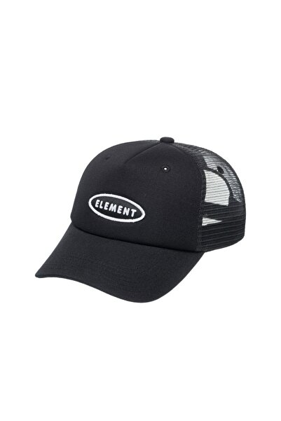 Element Καπέλο Τράκερ με Διχτυωτό Σχέδιο UNION, Μαύρο Φλιντ