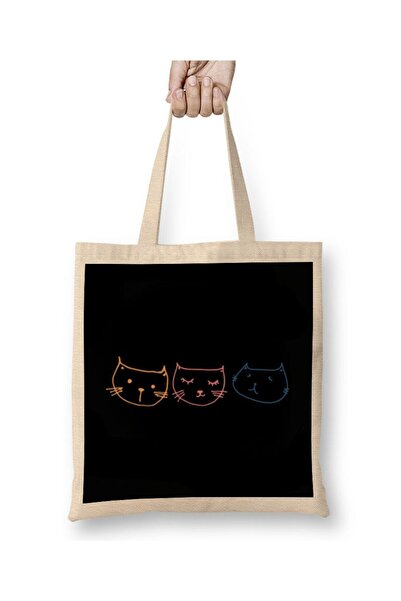 dekado Cat Lover Gifts For Women MEN Tote Bag Long Handle