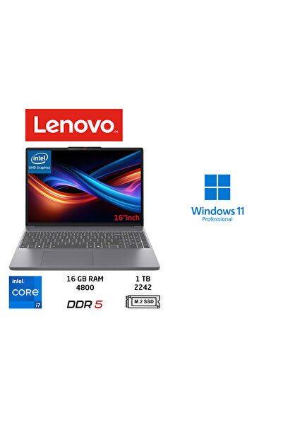 LENOVO Ideapad Slim 3 16IRH10 Intel Core I7 13620H 16GB 1tb SSD W11 PRO 16" F...