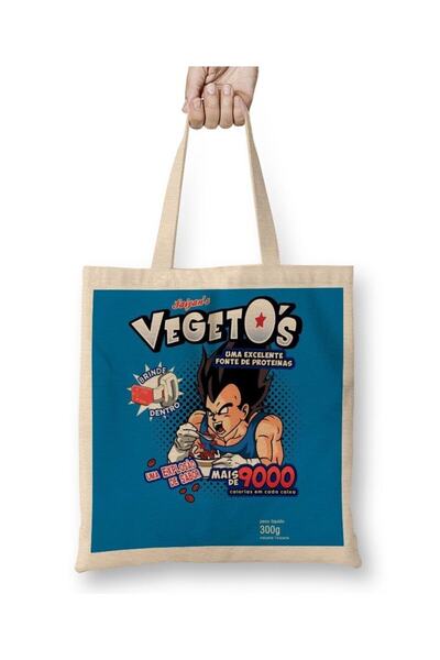 dekado Dragon Ball Z Cereal Matinal Vegeto's Tote Bag Long Handle
