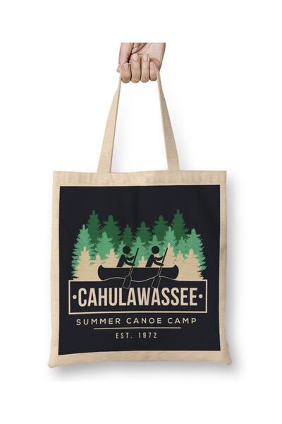 dekado Cahulawassee Summer Canoe Club Deliverance Tote Bag Long Handle