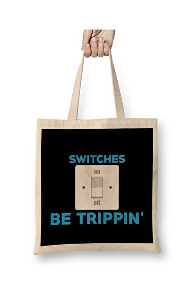 Generic Brand مفاتيح كهربائية احترافية تكون حقيبة قماش Trippin Pun ذات مقبض طويل