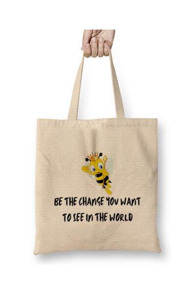Generic Brand يوم النحل العالمي!هدية العشاق BE THE CHANGE YOU WANT TO SEE IN ...