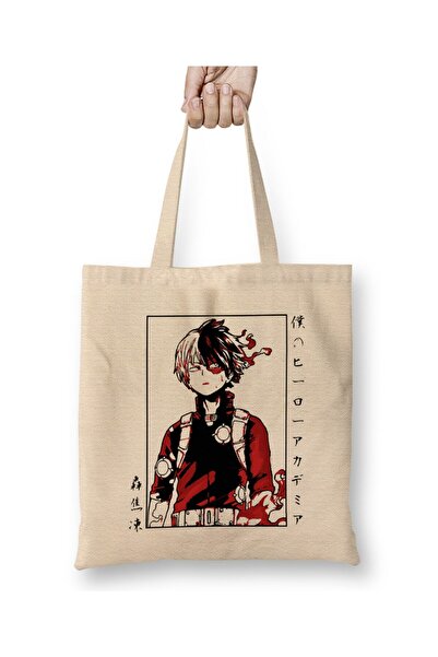 dekado Shoto Todoroki 02 Cloth Bag Long Handle