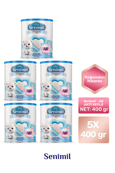SENİMİL Senimil-Ar Bebek Sütü 400 Gr 5 Li Avantaj Paketi