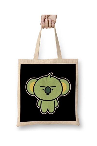 dekado حقيبة قماش Bts Bt21 At21 010 بمقبض طويل