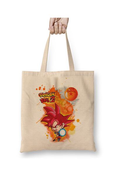 Generic Brand Dragon Ball Z Goku Tote Bag Long Handle