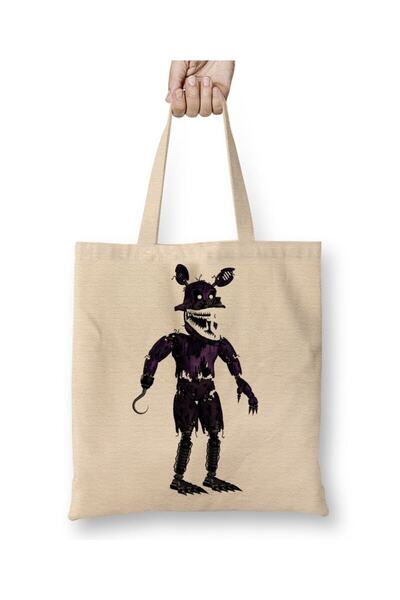 dekado Shadow Nightmare Foxy Tote Bag Long Handle