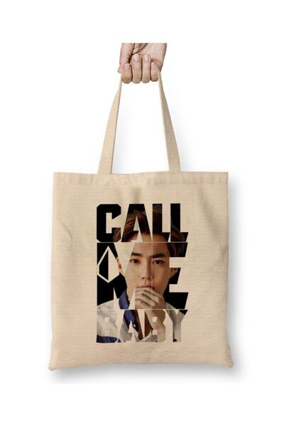 dekado حقيبة حفاضات Exo Suho Call Me Baby ذات مقبض طويل