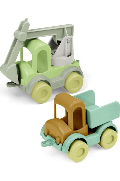 Wader Set RePlay Mașini pentru copii: Basculantă și Excavator