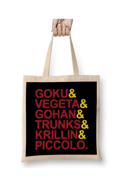 dekado Dragon Ball Z Character List Cloth Bag Long Handle