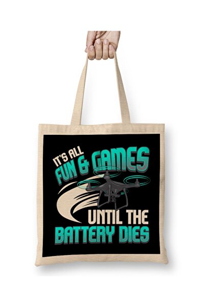 dekado It's All About How Hard You Ride Off Roading Tote Bag Long Handle