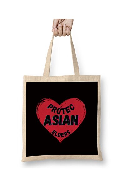 dekado حقيبة حمل من Protect Aapi Asian Elders بمقبض طويل