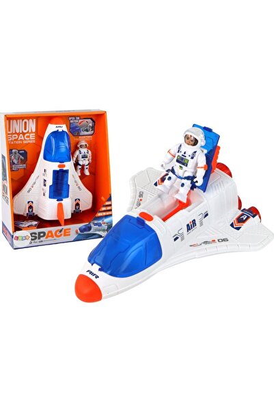 LeanToys Misiune Spațială Set Spațial Rachetă Cosmonaut Cosmos 2 ELEMENTE