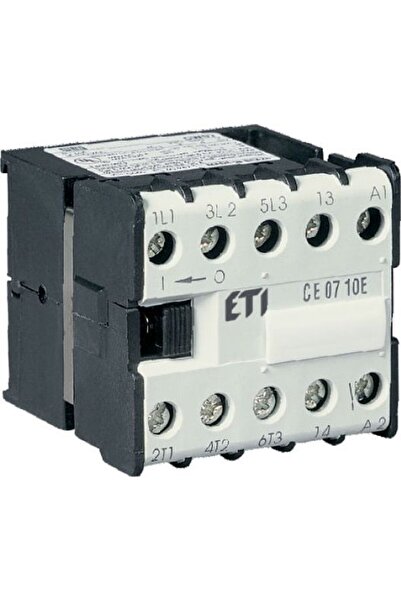 ETI Polam Contactor miniatural 6A 3P 230V AC 0Z 1R CE07.01-230V-50/60Hz 00464...