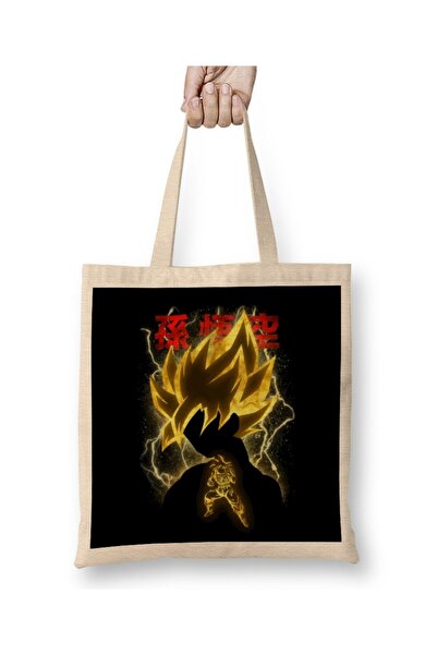 dekado Goku The Saiyan Tote Bag Long Handle