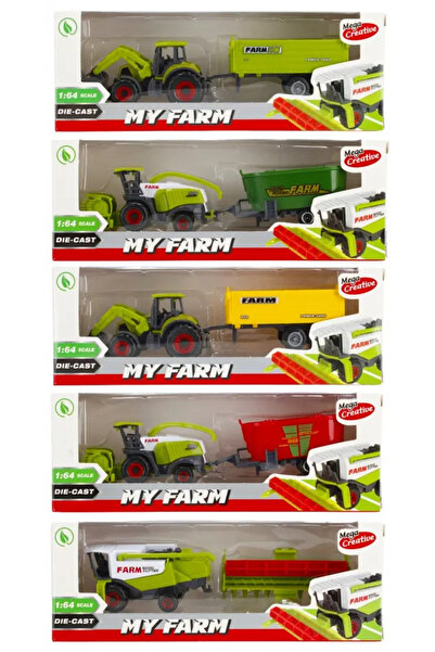 Mega Creative Tractor metalic My Ranch 17cm