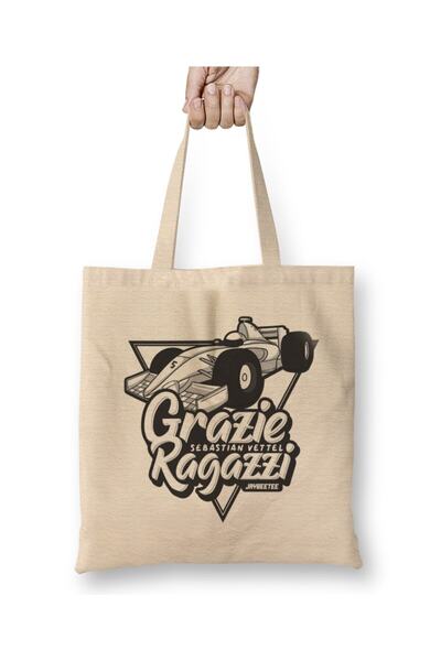 dekado Sebastian Vettel 01jpg Cloth Bag Long Handle