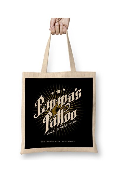 dekado Emmas Tattoo Once Upon A Time Tote Bag Long Handle
